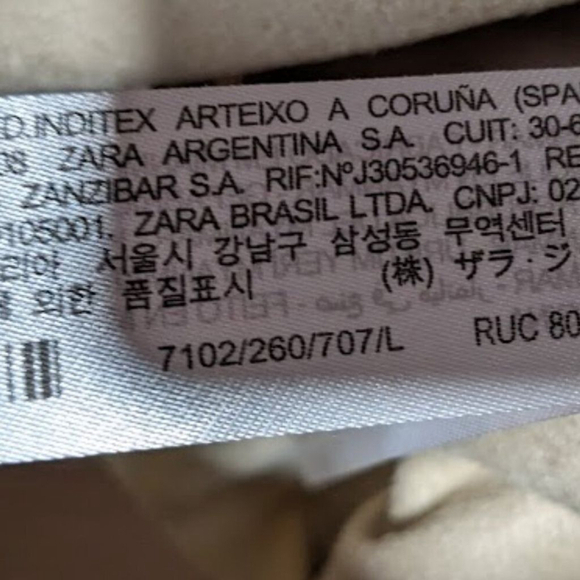 Zara | Faux Leather High-Rise Legging in Camel - Picture 8 of 11